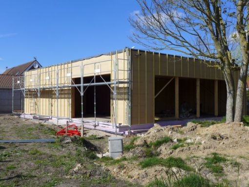Maison Passive en Paille à Ambleuteuse (62)