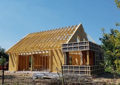 Maison paille à Templeuve (59)