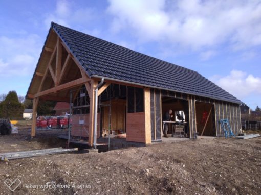 Maison bois à Bellenglise (02420), Aisne